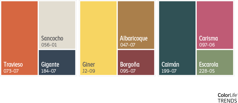 Paleta de colores Trama Sagrada